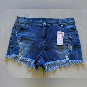 jean shorts metietila destress jeans  short personal tailor xxl size summer